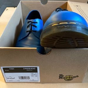 Dr. Martens 1461 Smooth Blue US Mens 12
